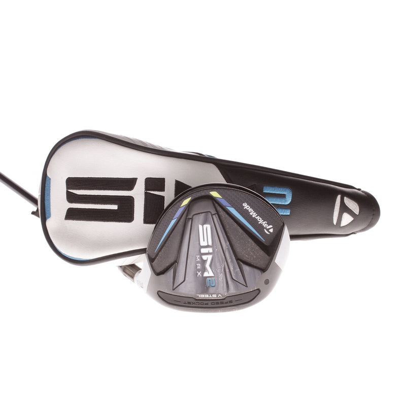 TaylorMade SIM2 Max Graphite Men's Right Fairway 3 Wood 15 Degree Stiff - Ventus Blue 5S