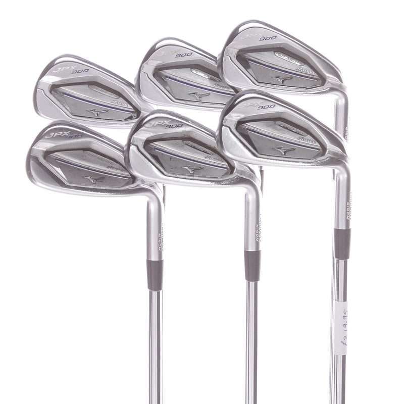 Mizuno JPX 900 Hot Metal Steel Men's Right Irons 5-PW Regular - Project X LZ 5.5 115G