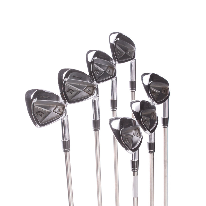 Callaway X Forged 2013 Graphite Men's Right Irons 4-PW Regular - True Temper Black Gold R