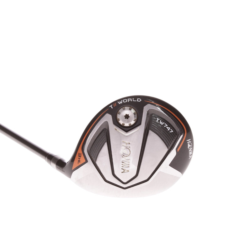 Honma TW747 Graphite Men's Right Fairway 3 Wood HL 16 Degree Regular - Honma Vizard TW747 50 R