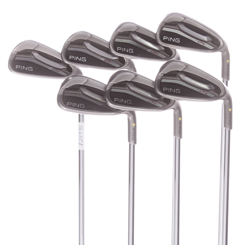 Ping G25 Steel Men's Right Irons 4-PW Yellow Dot Senior - Ping CFS SR