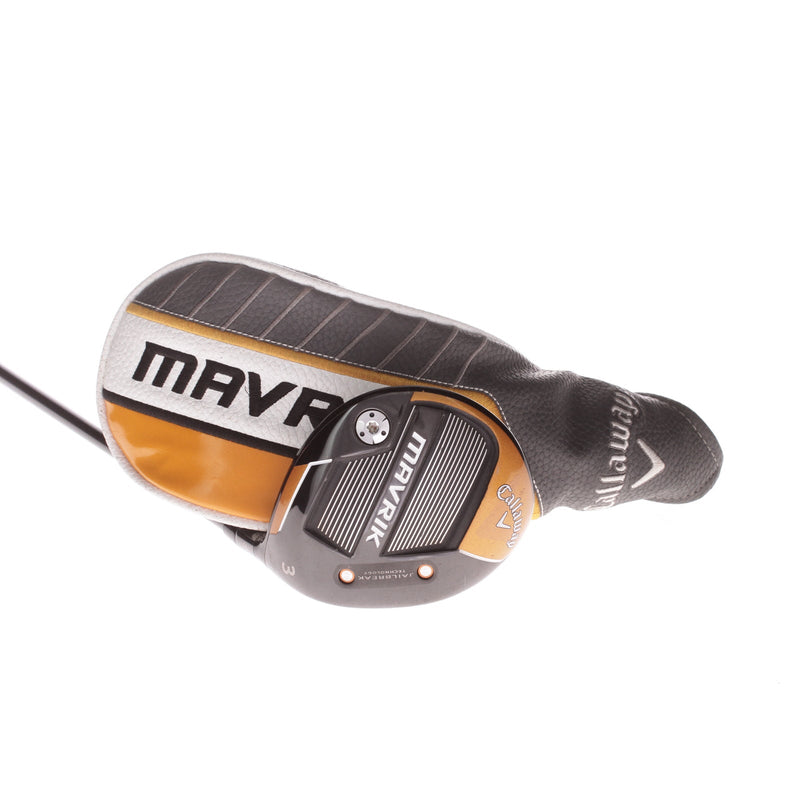 Callaway Mavrik Men's Right Graphite Fairway 3 Wood 15 Degree Regular - Evenflow Riptide 5.5R 60G