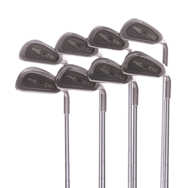 Ping Eye 2 Men's Right Steel Iron 3-PW Black Dot Regular - Ping KM-T