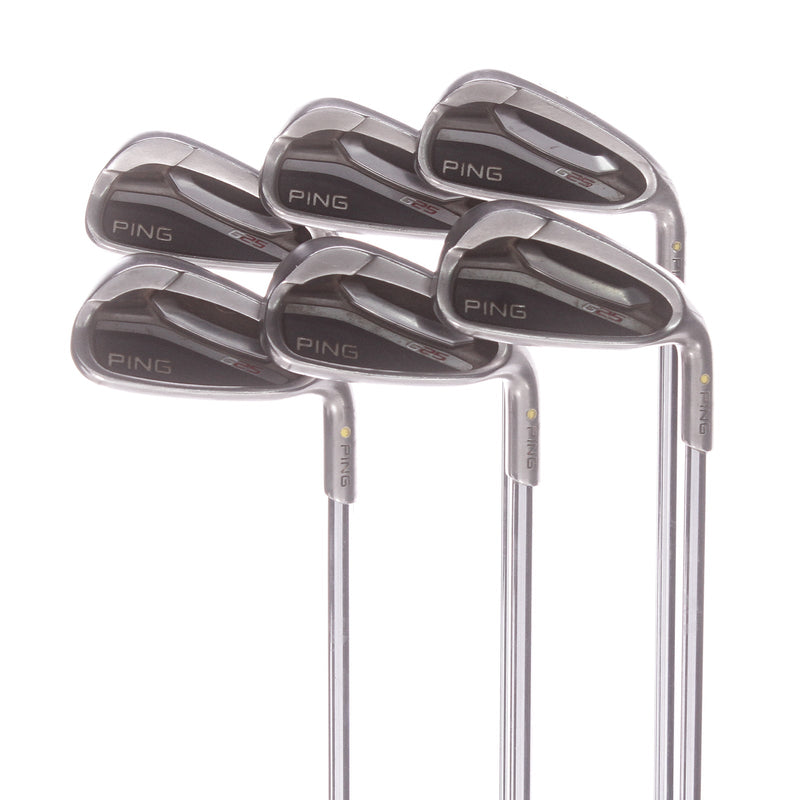 Ping G25 Steel Men's Right Irons 5-PW Yellow Dot Regular - Ping CFS R