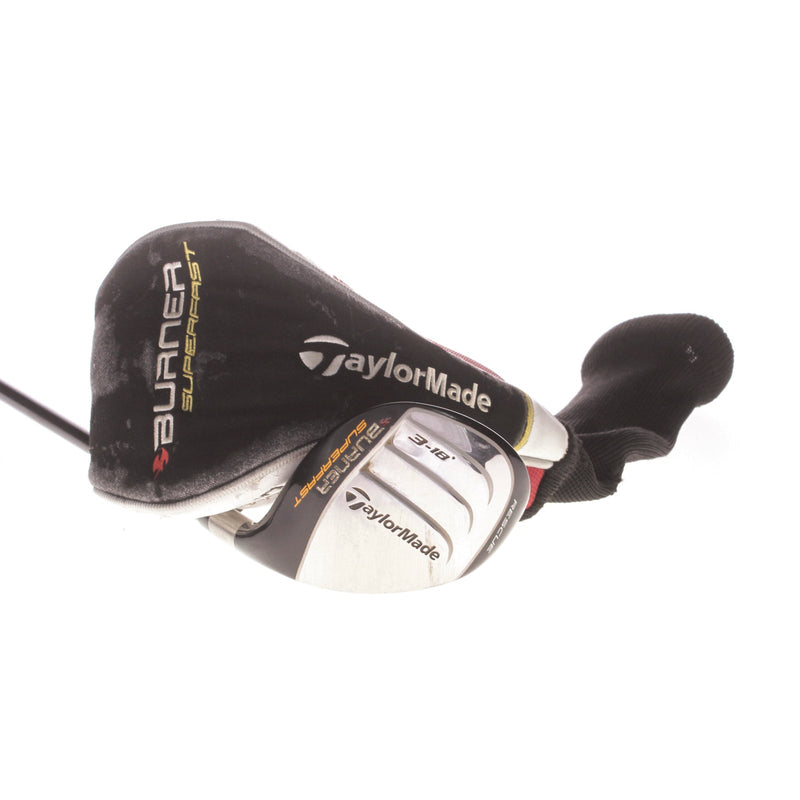 TaylorMade Burner SuperFast Graphite Men's Right Hybrid 3 18 Degree Regular - TaylorMade REAX 60 R