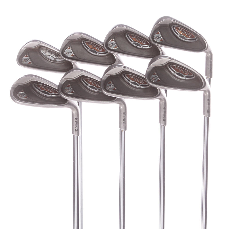 Ping G10 Steel Men's Right Irons 4-SW Black Dot Regular - Ping AWT R