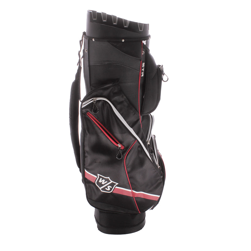 Wilson iLock Second Hand Cart Bag - Black/White/Red