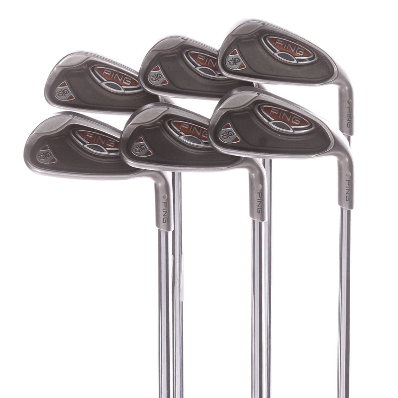 Ping G10 Steel Men's Right Irons 5-PW White Dot Stiff - Ping AWT S