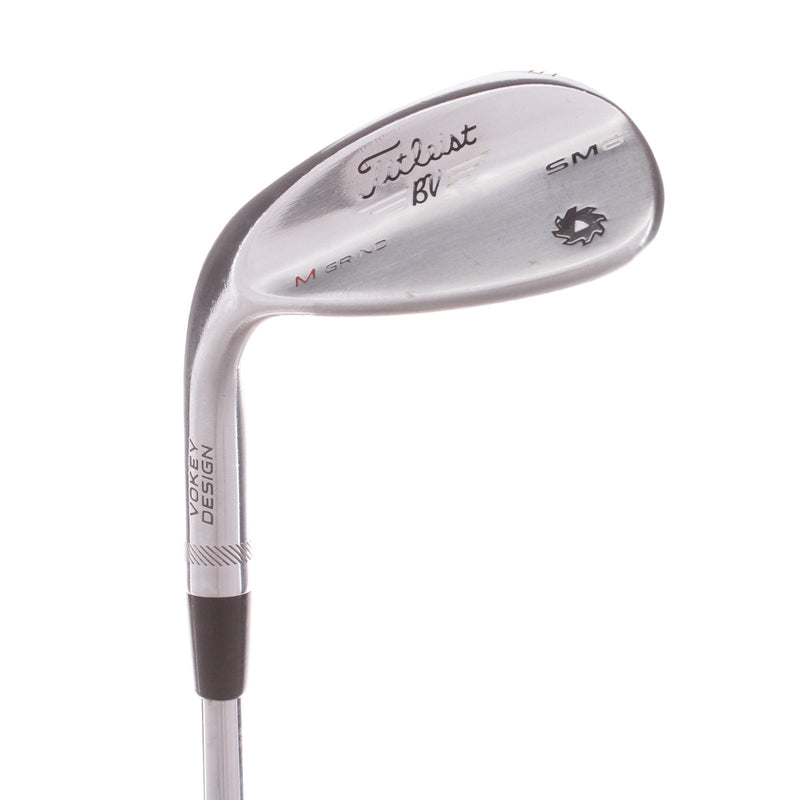 Titleist SM6 Men's Left Steel Sand Wedge 56 Degree 8 Bounce Wedge - BV SM6