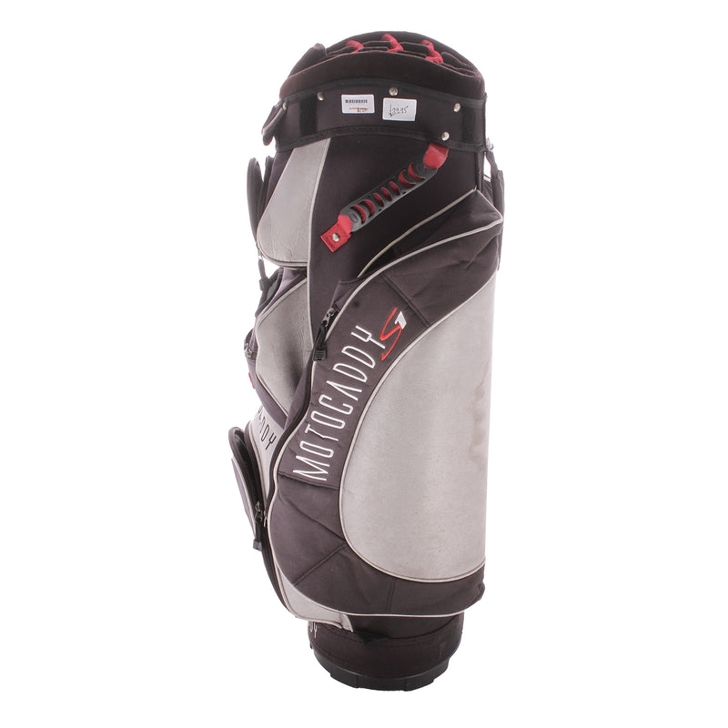 Motocaddy Second Hand Cart Bag - Black/Silver/Red