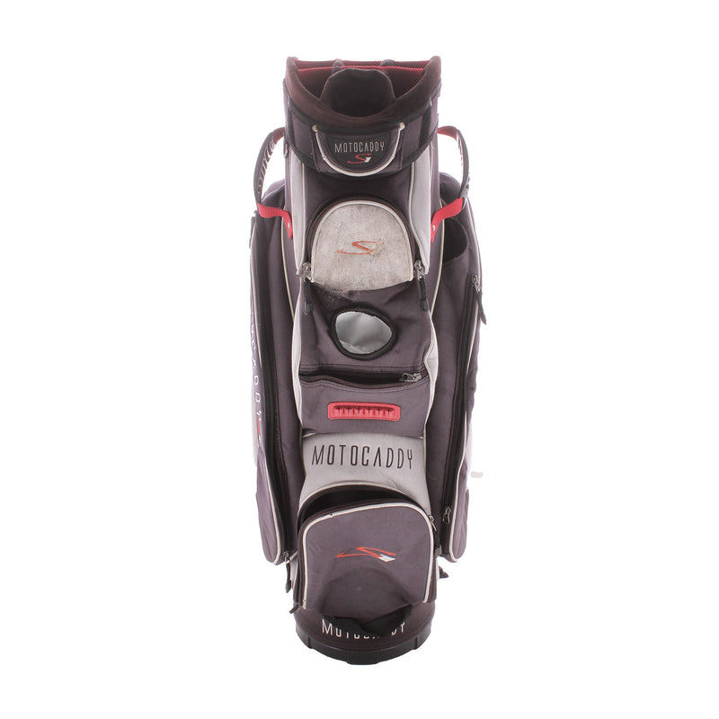 Motocaddy Second Hand Cart Bag - Black/Silver/Red