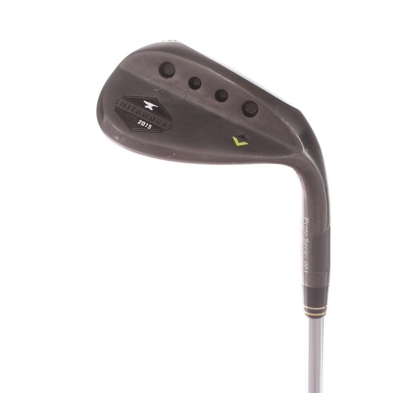 Smithworks Proto Series 001 Men's Right Steel Lob Wedge 58 Degree 11 Bounce Wedge - KBS Smithworks