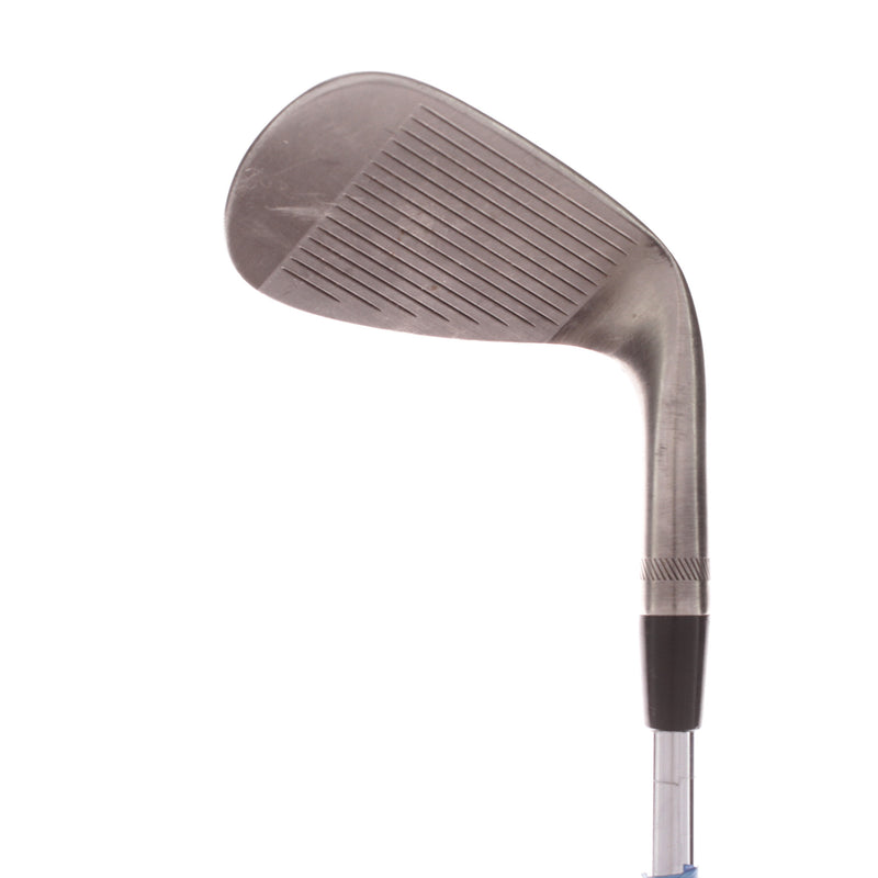 Titleist Vokey SM8 Brushed Steel Steel Men's Left Gap Wedge 50 Degree 08 Bounce F Grind Wedge - BV Design