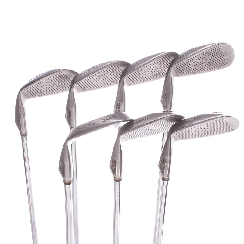 Cobra King Cobra Oversize Men's Right Steel Irons 5-SW Regular - Cobra R