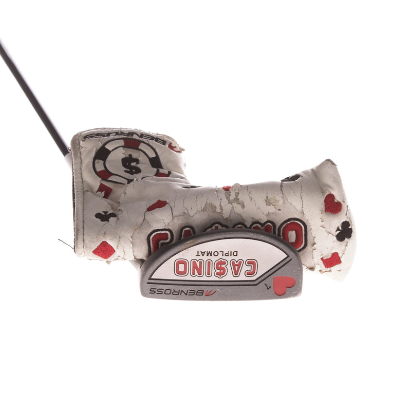 Benross Diplomat Men's Right Putter 33 Inches - Super Stroke Mid Slim 2.0