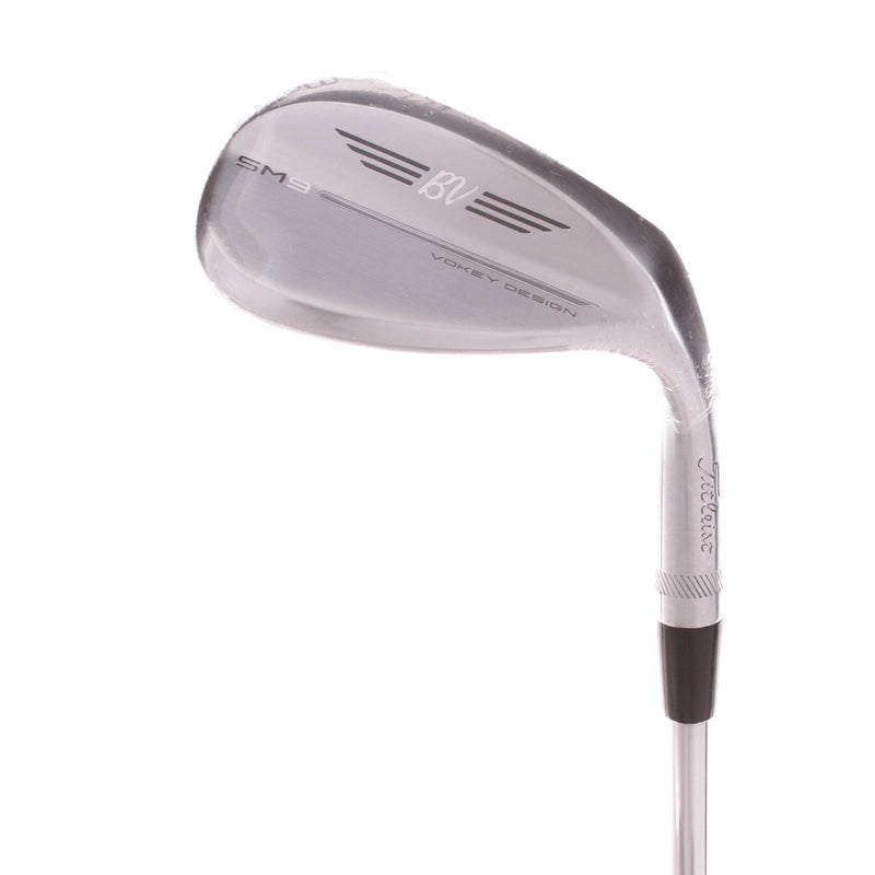 Titleist Vokey SM9 Tour Chrome Steel Men's Right Lob Wedge 58 Degree 12 Bounce D Grind Wedge - BV Vokey Wedge