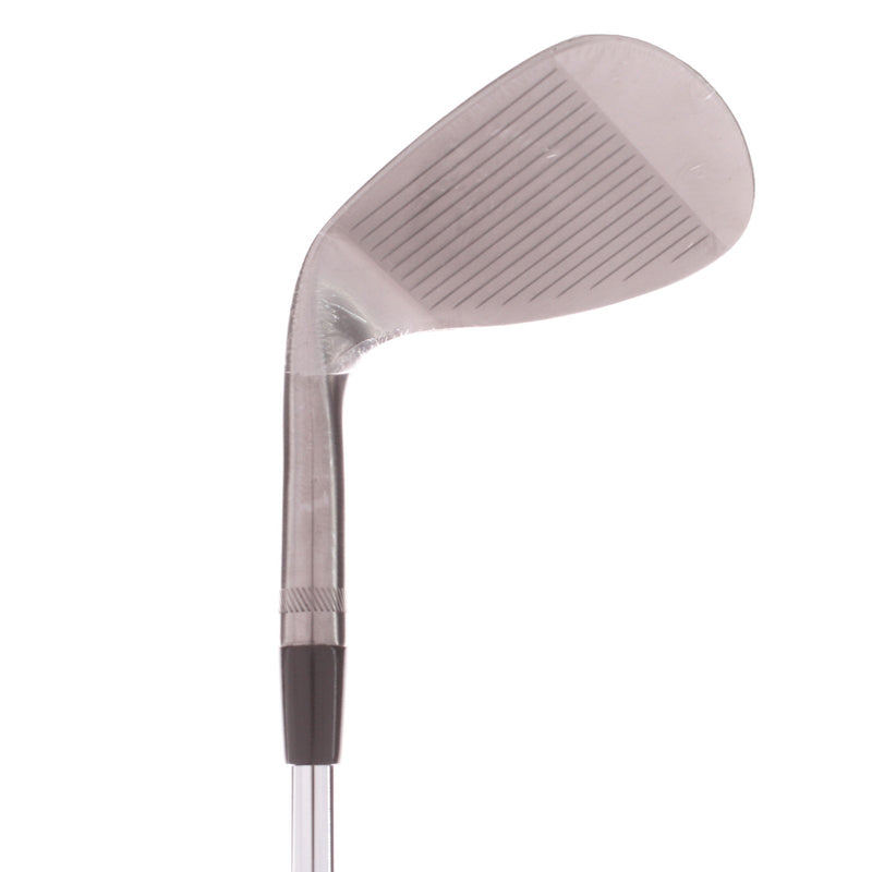 Titleist Vokey SM8 Brushed Steel Steel Men's Right Lob Wedge 2* Flat 58 Degree 12 Bounce D Grind Stiff - Project X 6.0