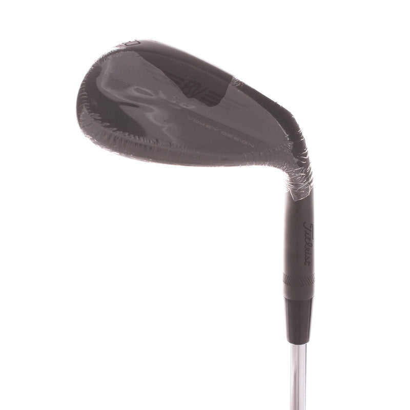 Titleist Vokey SM9 Black Steel Men's Right Lob Wedge 60 Degree 04 Bounce L Grind Extra Stiff - Dynamic Gold X100