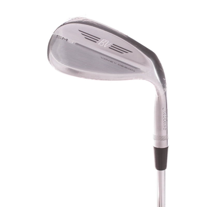 Titleist Vokey SM9 Tour Chrome Steel Men's Right Lob Wedge 58 Degree 08 Bounce M Grind Stiff - True Temper AMT White S300