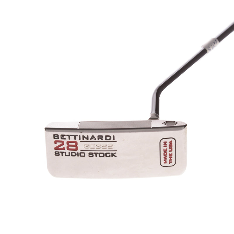 Bettinardi 28 Studio Stock 303SS Men's Right Putter 33 Inches - Bettinardi