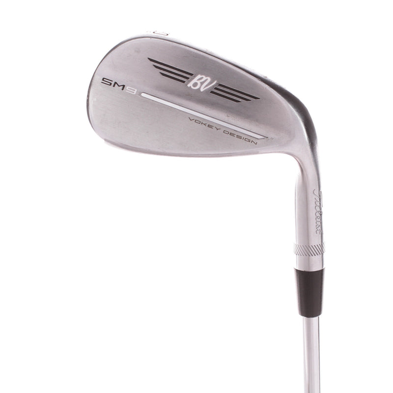 Titleist Vokey SM9 Tour Chrome Steel Men's Right Gap Wedge 50 Degree 08 Bounce F Grind Extra Stiff - Dynamic Gold X100