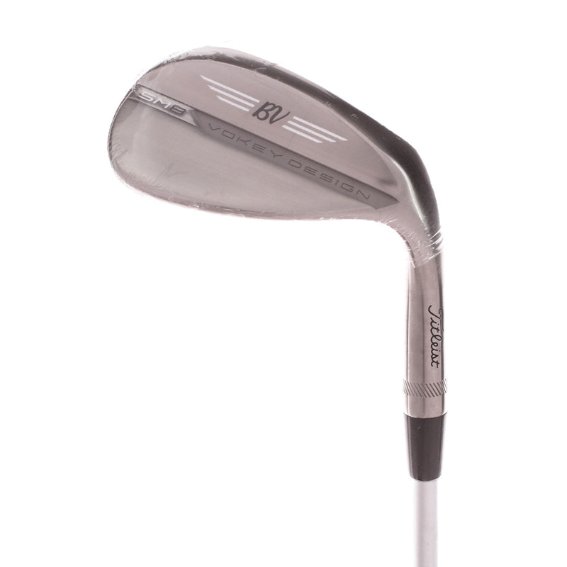 Titleist Vokey SM8 Tour Chrome Graphite Men's Right Lob Wedge 58 Degree 12 Bounce D Grind Stiff - KBS Tour C-Taper 120 S