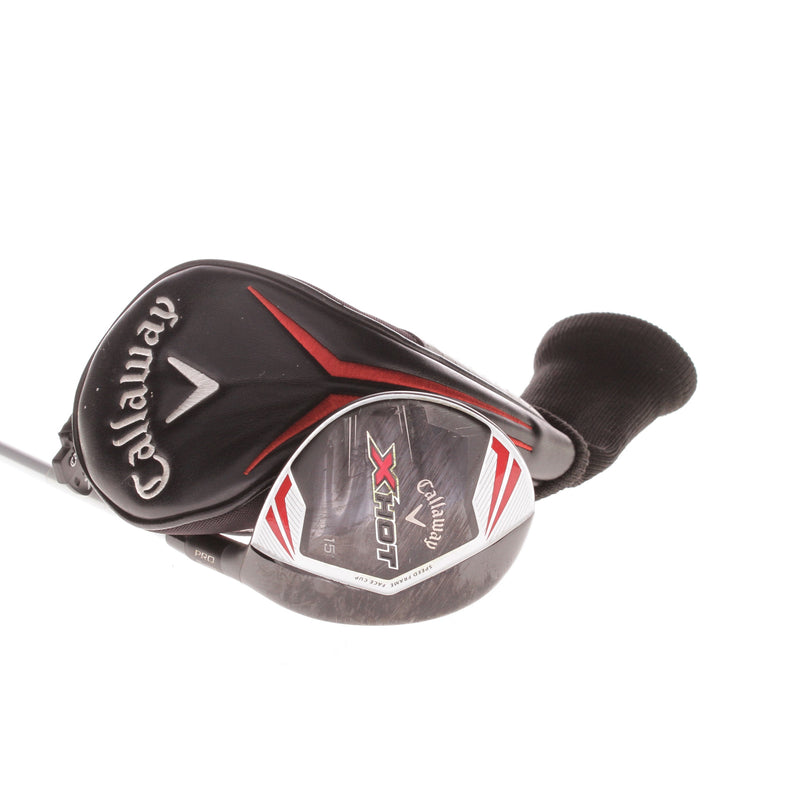 Callaway X Hot Graphite Men's Right Fairway 3 Wood 15 Degree Regular - Project X PXv 5.5