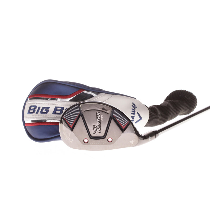 Callaway Big Bertha B21 Graphite Men's Left 4 Hybrid 21 Degree Regular - Big Bertha RCH 65 R