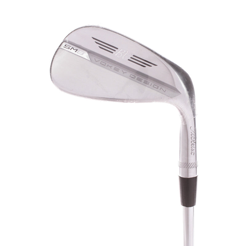 Titleist Vokey SM8 Tour Chrome Steel Men's Right Gap Wedge 50 Degree 12 Bounce F Grind Stiff - N.S Pro Modus3 105 S