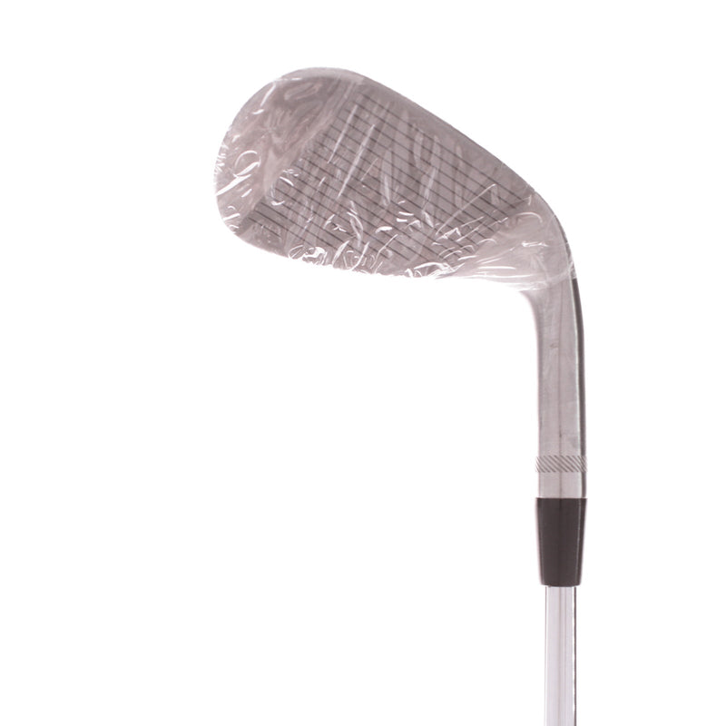 Titleist Vokey SM9 Brushed Steel Steel Men's Left Lob Wedge 1/2" Long 58 Degree 12 Bounce D Grind Wedge - BV Vokey Wedge