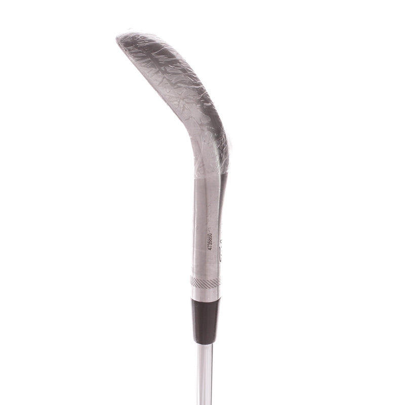 Titleist Vokey SM9 Brushed Steel Steel Men's Left Lob Wedge 1/2" Long 58 Degree 12 Bounce D Grind Wedge - BV Vokey Wedge