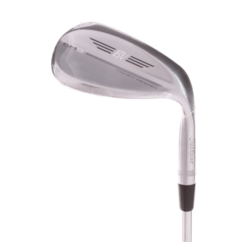 Titleist Vokey SM9 Tour Chrome Steel Men's Right Lob Wedge 60 Degree 08 Bounce M Grind Wedge - BV Vokey Wedge