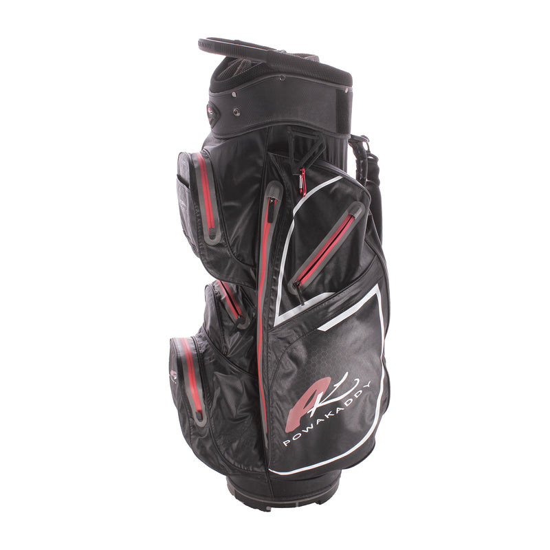 Powakaddy Dri Edition Second Hand Cart Bag - Black/Red/White