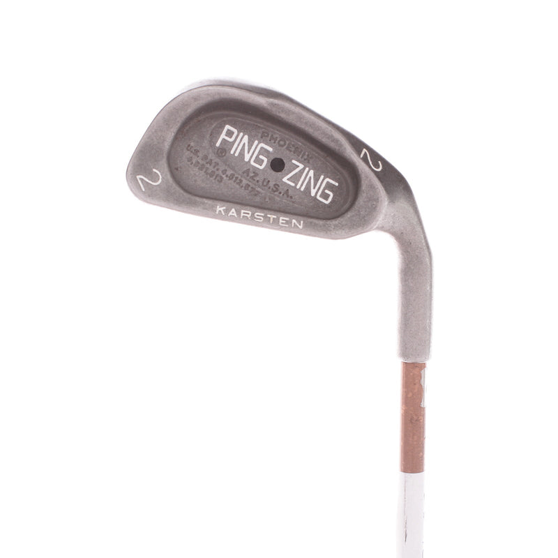 Ping Zing Karsten Graphite Men's Right 2 Iron Black Dot  Regular - Ping Titanium