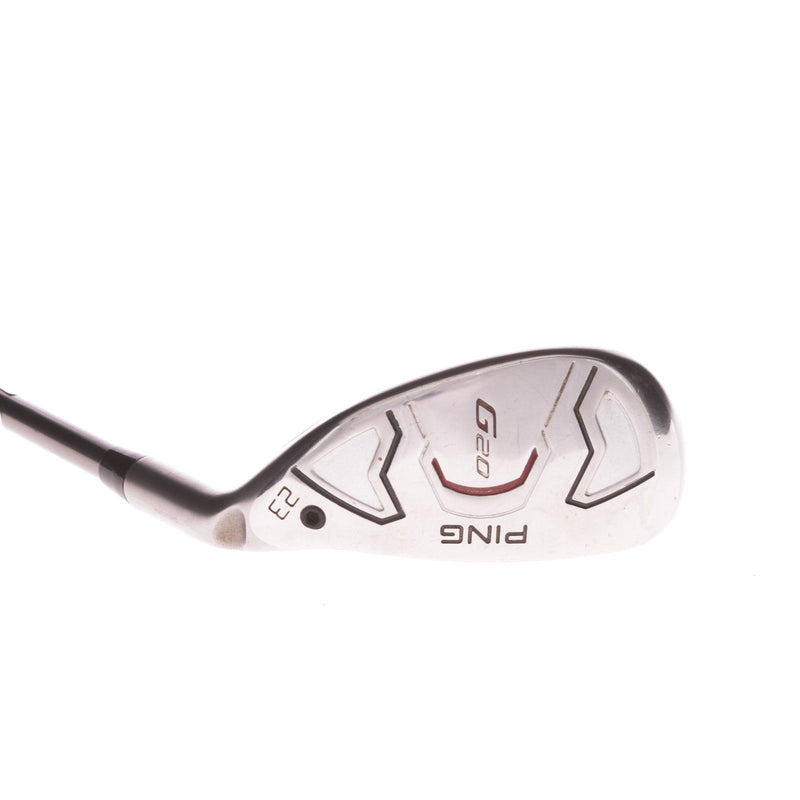 Ping G20 Graphite Men's Right 4 Hybrid 23 Degree Regular - Ping TFC 169 H R