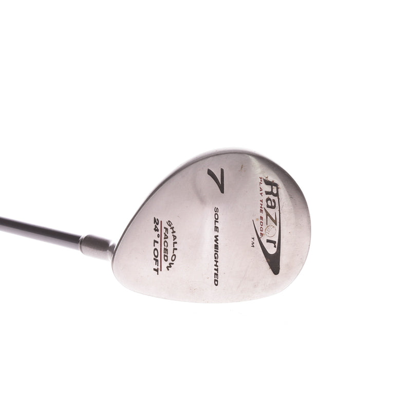 Razor Golf Shallow Faced Graphite Ladies Right Fairway 7 Wood 24 Degree Ladies - Light Touch