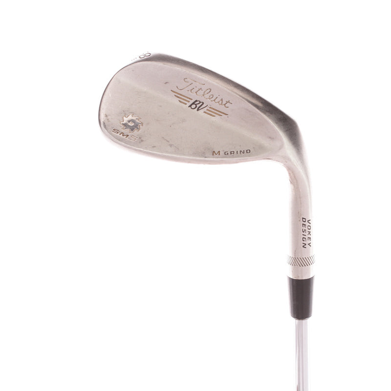 Titleist Vokey SM5 Steel Men's Right Lob Wedge 58 Degree Wedge - BV Design