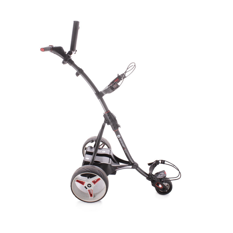 Motocaddy S1 18 Hole Lithium Second Hand Electric Golf Trolley - Black/Red