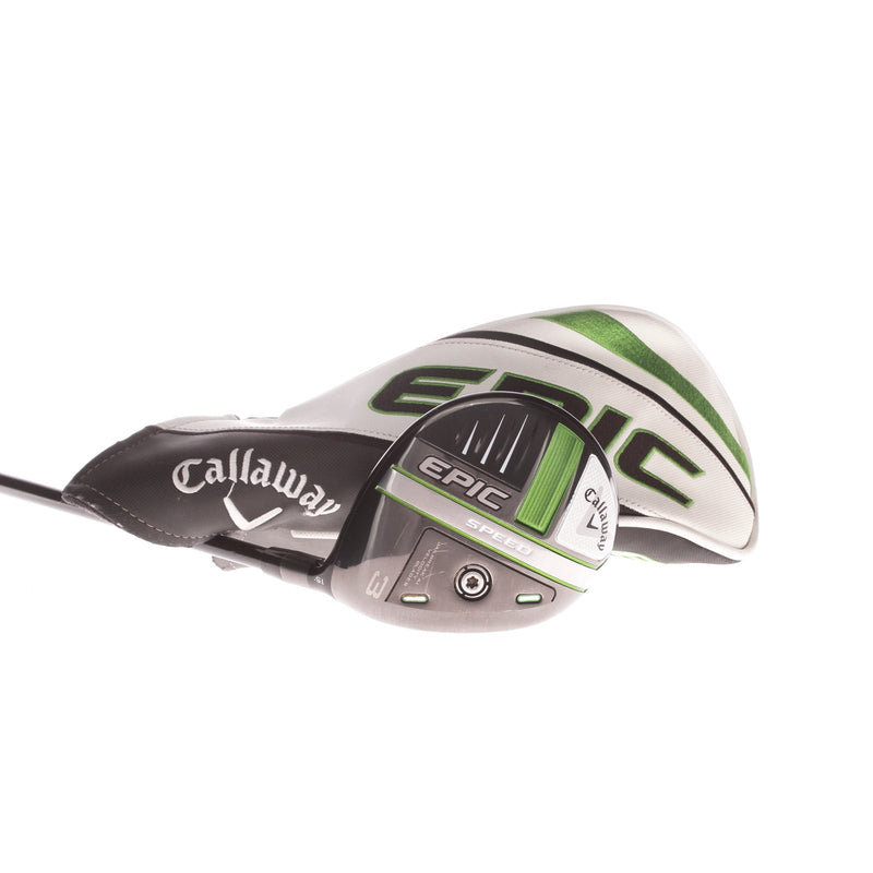 Callaway Epic Speed Graphite Men's Right Fairway 3 Wood 15 Degree Stiff - Mitsubishi Chemical MMT Black 70 S