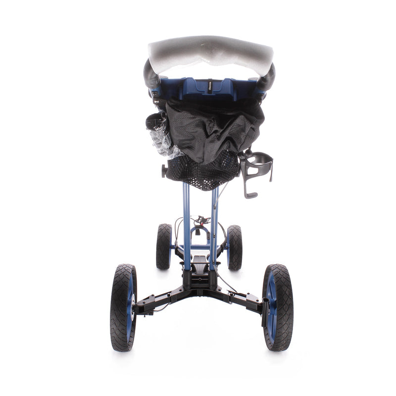 Sun Mountain Pathfinder Second Hand 4 Wheel Push Trolley - Blue/Black