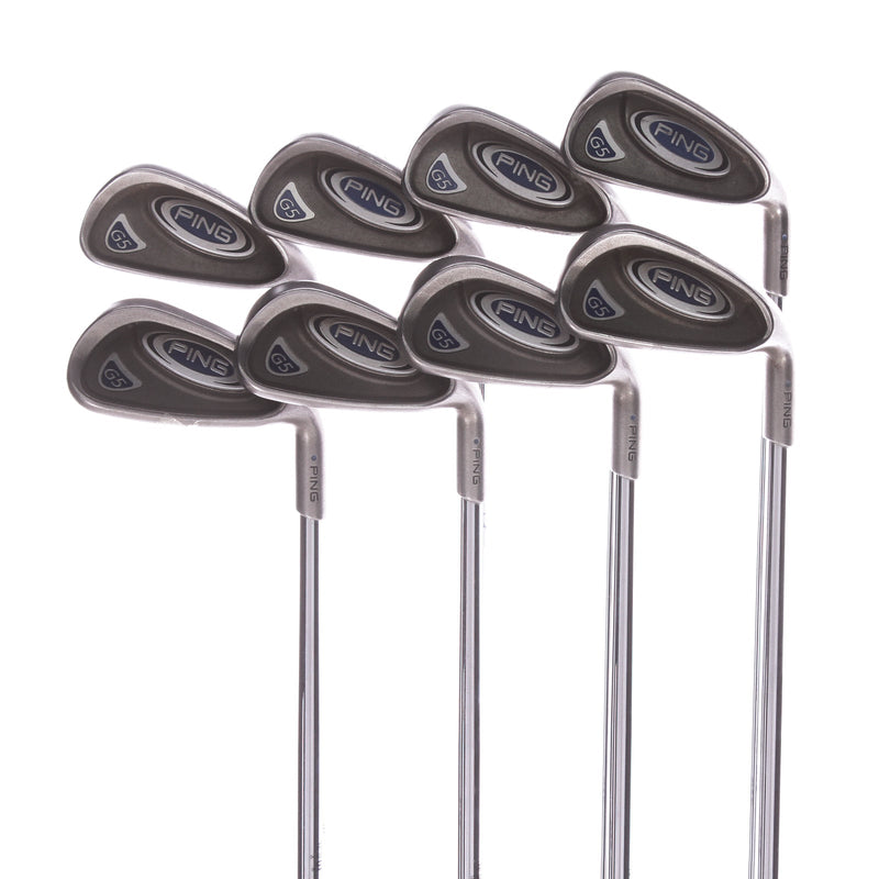 Ping G5 Steel Men's Right Iron 3-PW Blue Dot  Regular - Ping