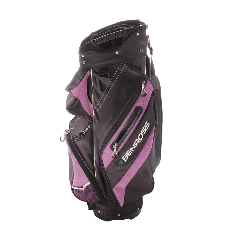 Ben Ross Second Hand Cart Bag - Black/Purple