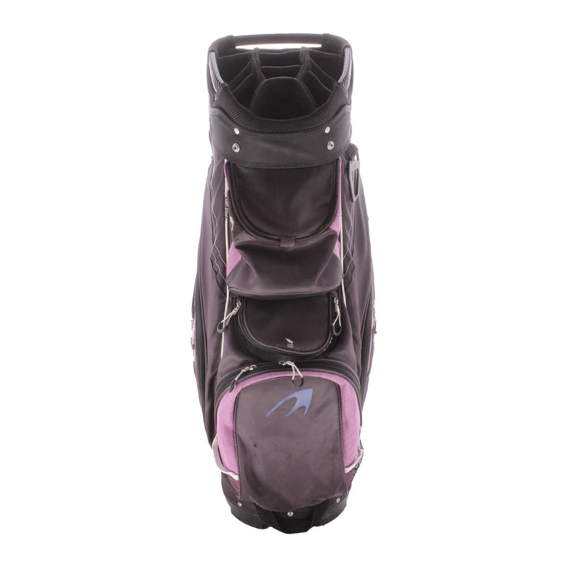 Ben Ross Second Hand Cart Bag - Black/Purple