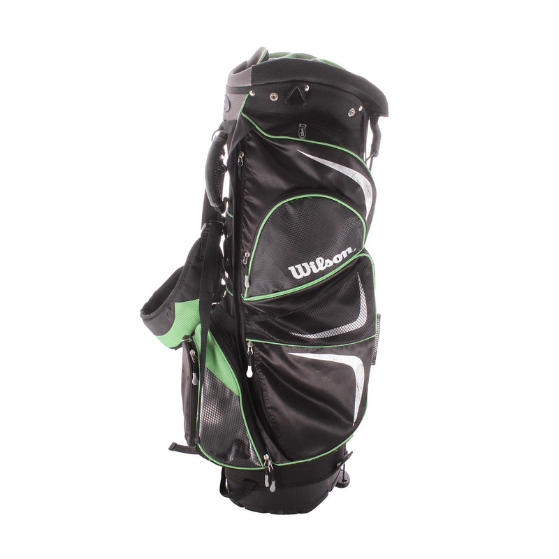 Wilson Second Hand Stand Bag - Black/Green