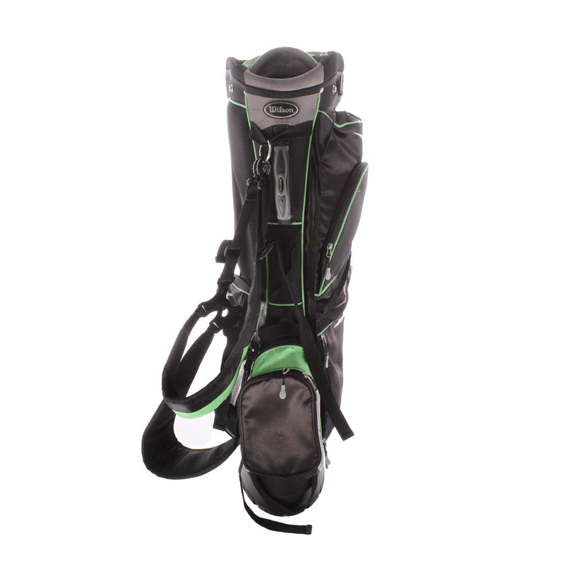 Wilson Second Hand Stand Bag - Black/Green