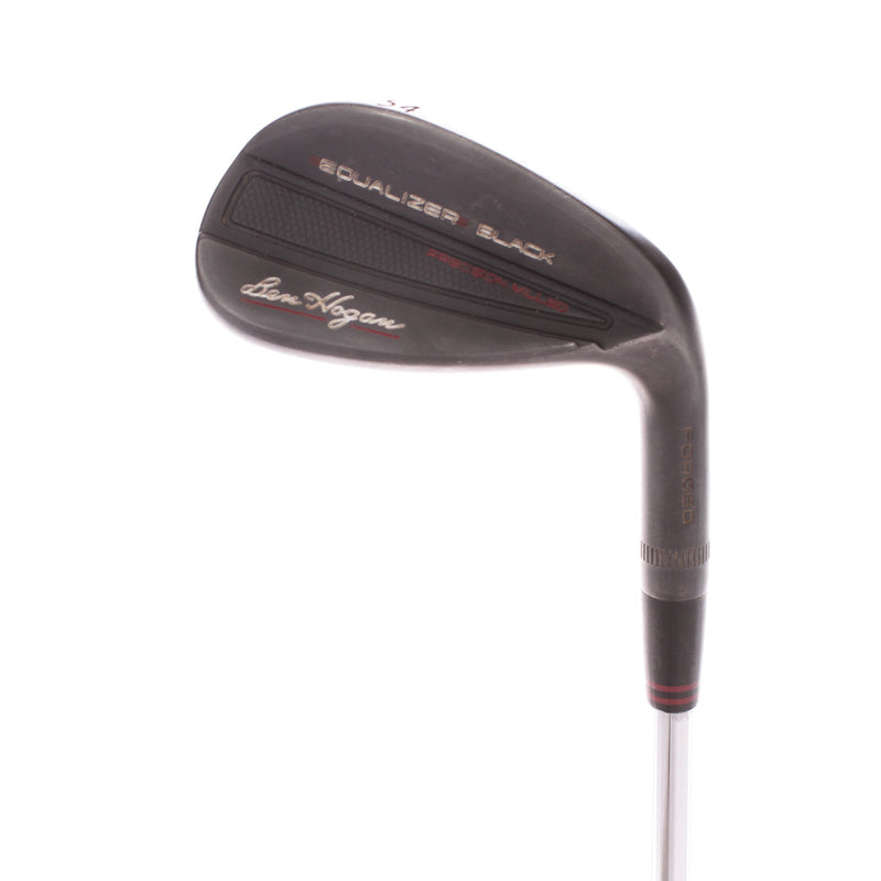 Ben Hogan Equalizer Black Steel Men's Right Sand Wedge 54 Degree Stiff - KBS Tour-V 110 S