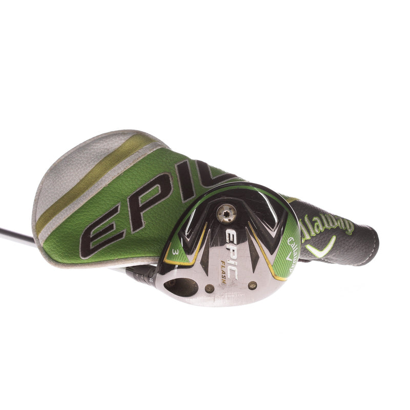 Callaway Epic Flash Graphite Men's Right Fairway 3 Wood 15 Degree Regular - Project X Evenflow 65g 5.5