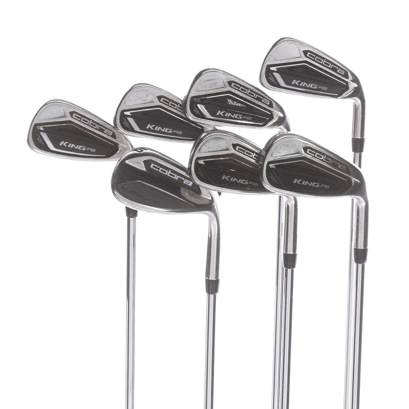 Cobra F8 Steel Men's Right Irons 5-GW  Regular - True Temper XP 90 R