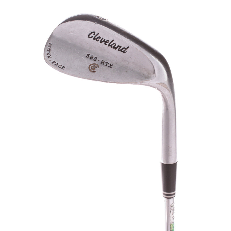 Cleveland 588 RTX Steel Men's Right Lob Wedge 58 Degree 8 Bounce Wedge - Cleveland Tour Concept Wedge