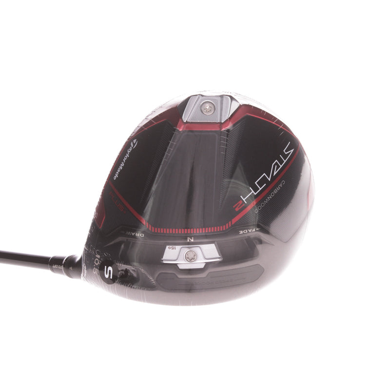 TaylorMade Stealth 2 Plus Graphite Men's Right Driver 10.5 Degree Stiff - Hzrdus 6.0 60